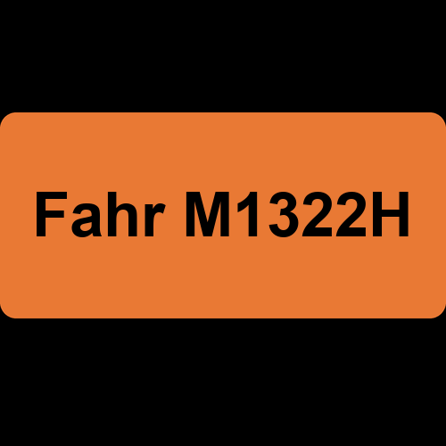 Fahr M1322H
